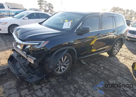 2021 Honda Pilot 2Wd Ex-L from USA, damaged, VIN 5FNYF5H53MB032415